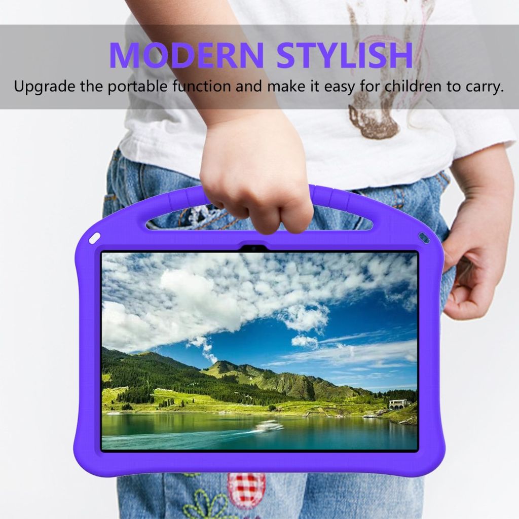 Lenovo Idea Tab Pro (TB-373FU) EVA Kuori Kädensija - violetti