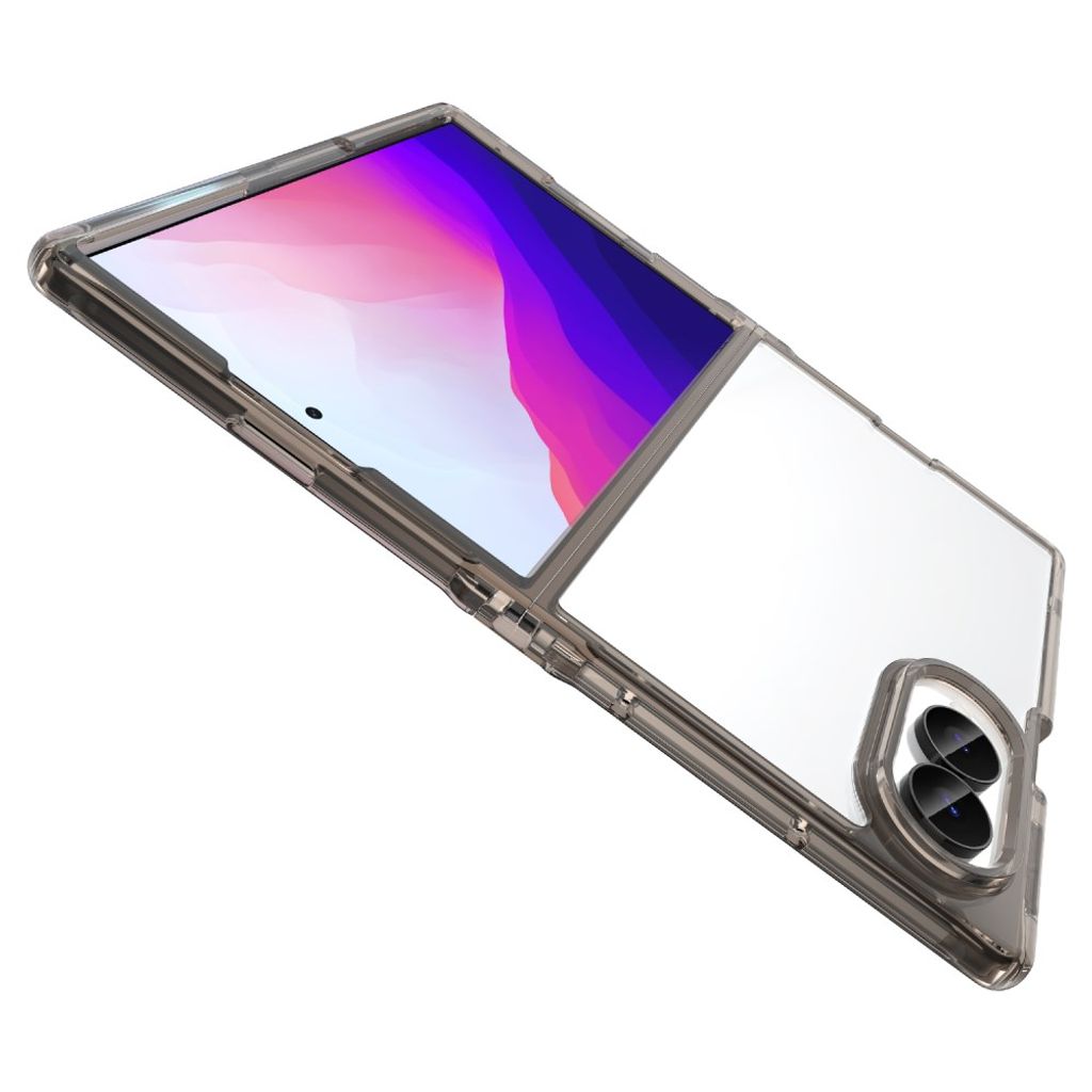 Samsung Galaxy Z Fold8 Cover med akrylbagside - Sort