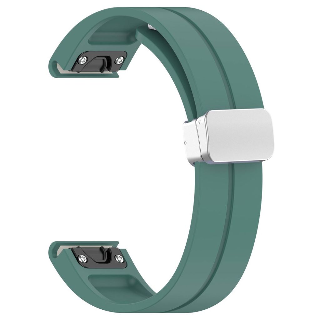 Garmin Fenix 7S Silicone Watch Strap - Green
