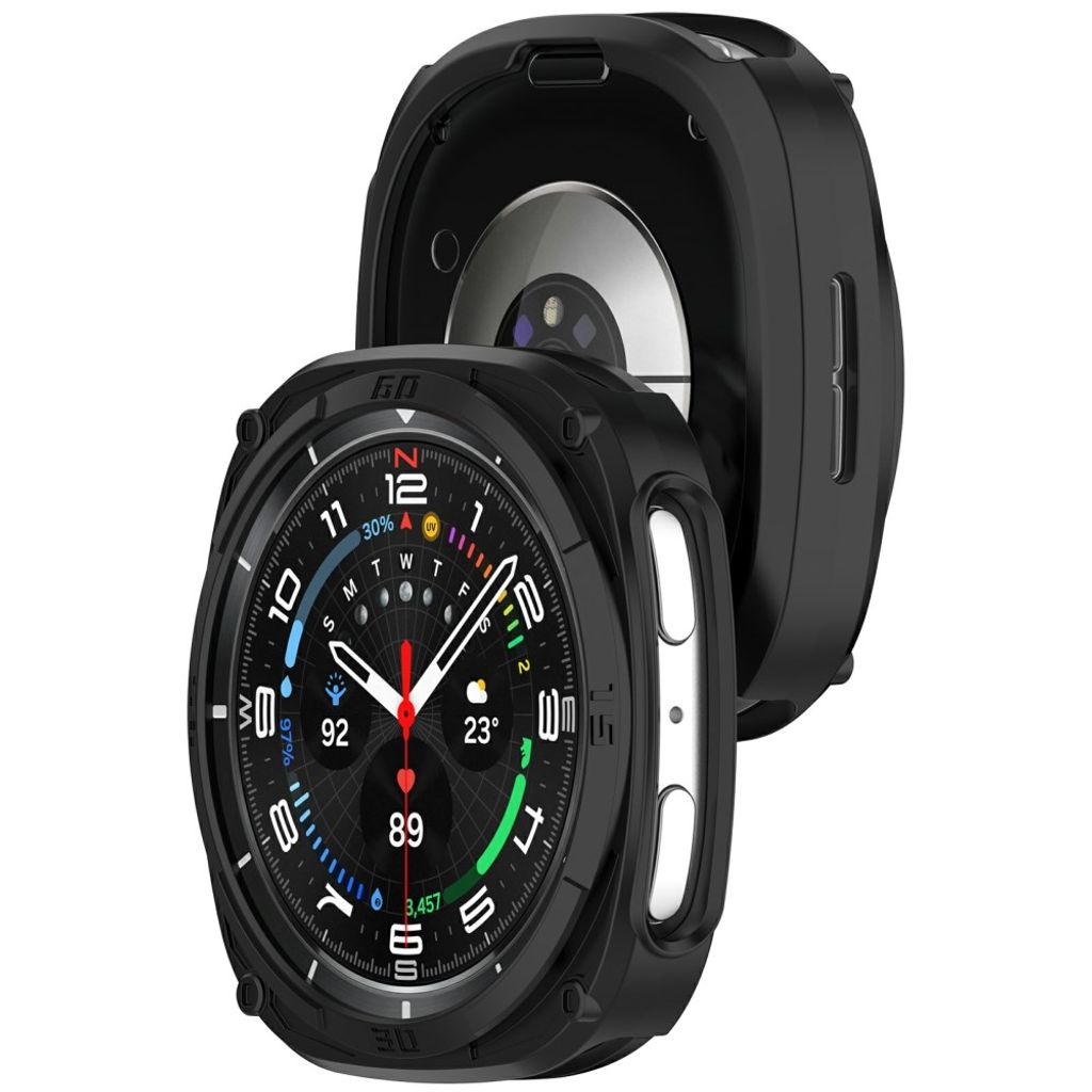 Samsung Galaxy Watch9 40mm Støtsikkert deksel - Svart