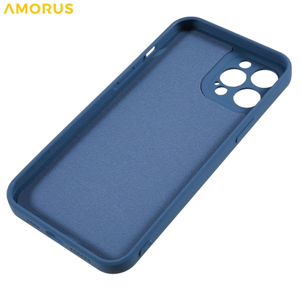 AMORUS iPhone 12 Pro Max TPU Cover - Blå