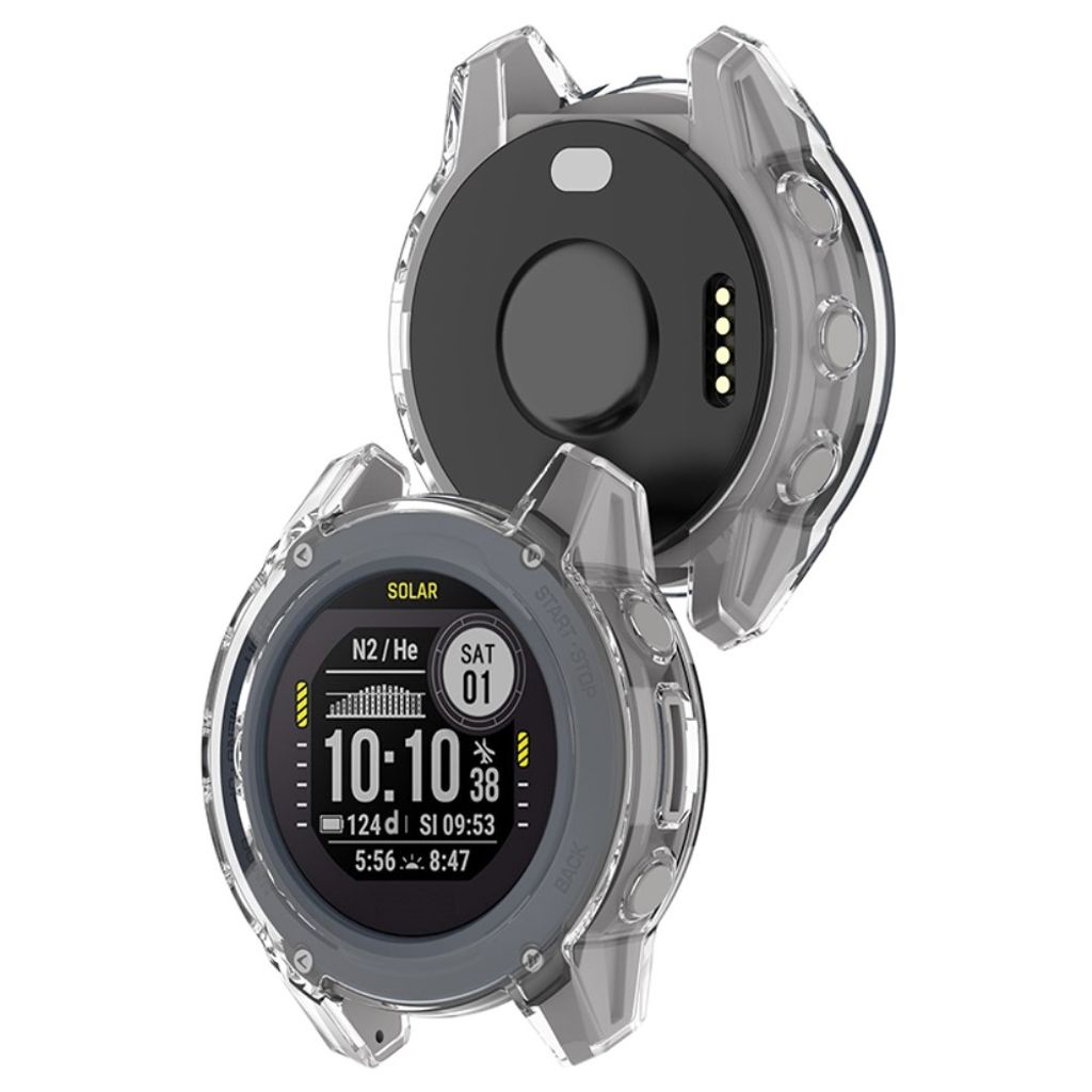 Garmin Descent G1-deksel i TPU, støtsikkert - gjennomsiktig