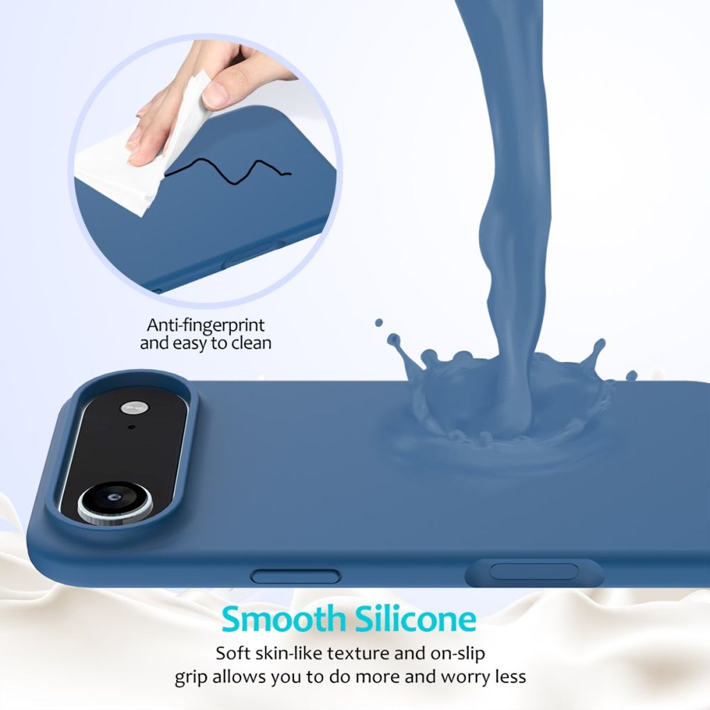 iPhone Air Silikonikuori - Sininen