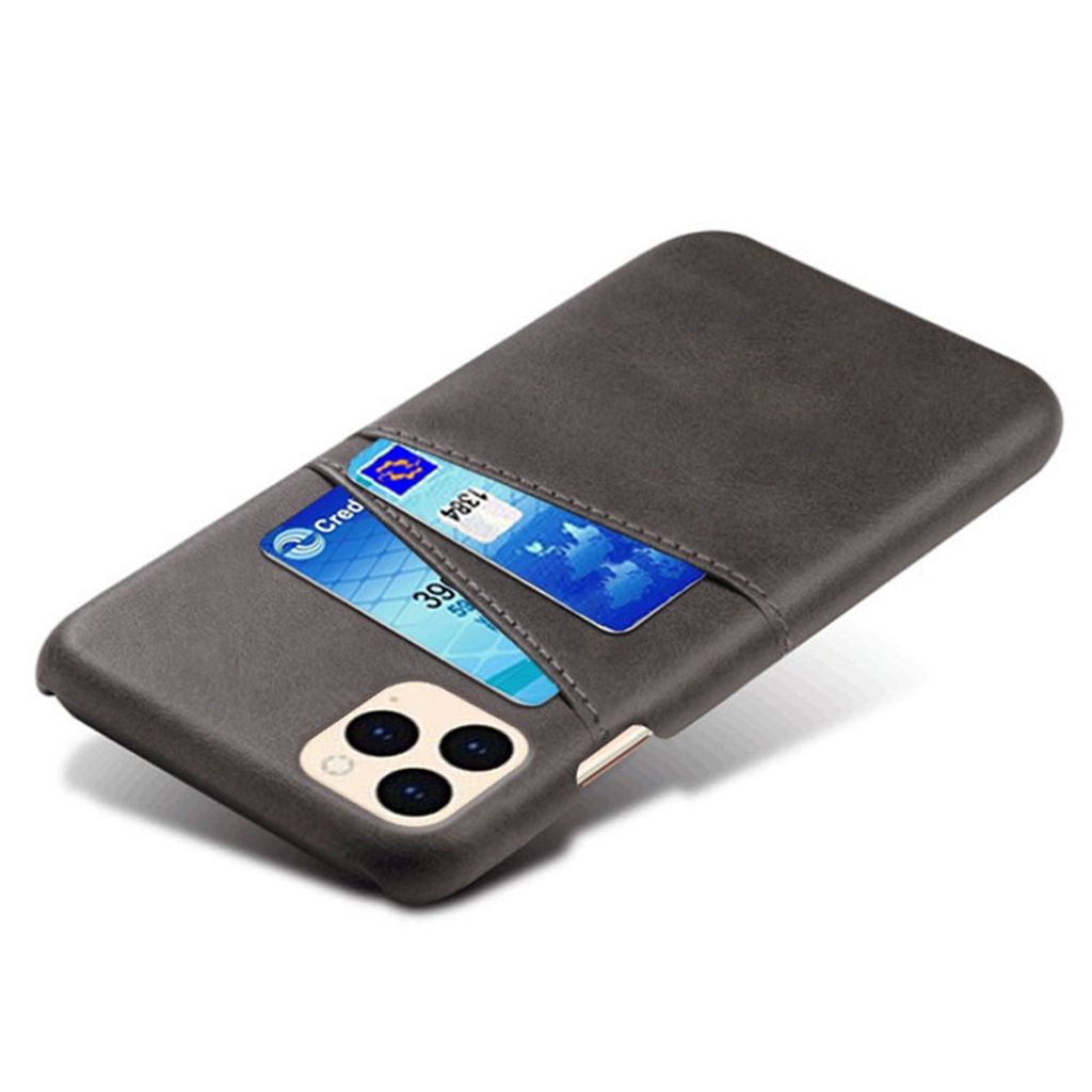 KSQ iPhone 12 Mini Cover med Kortplads - Sort