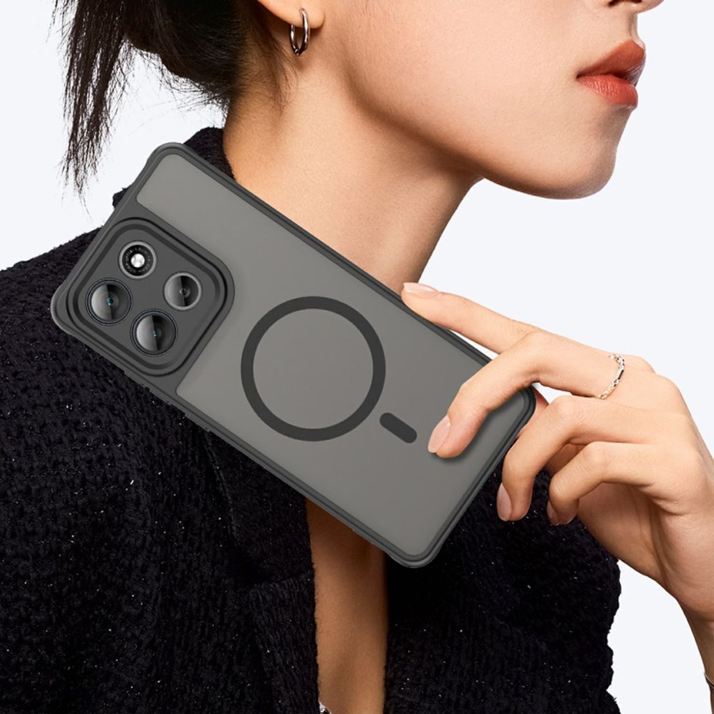 Motorola Moto G86 Power 5G MagSafe-kompatibelt Deksel - Svart