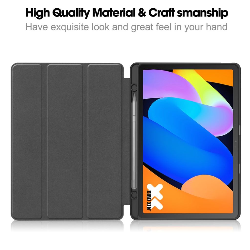 Lenovo Tab K11 Gen 2/Idea Tab/Xiaoxin Pad 11 2025 Etui med Stativ - Svart