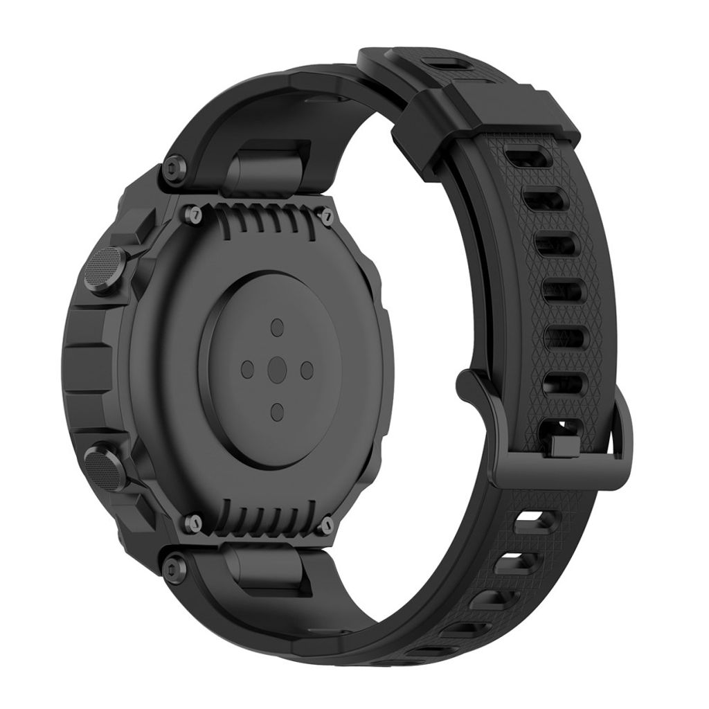 Huami Amazfit T-Rex/T-Rex Pro Klockarmband i Silikon - Svart