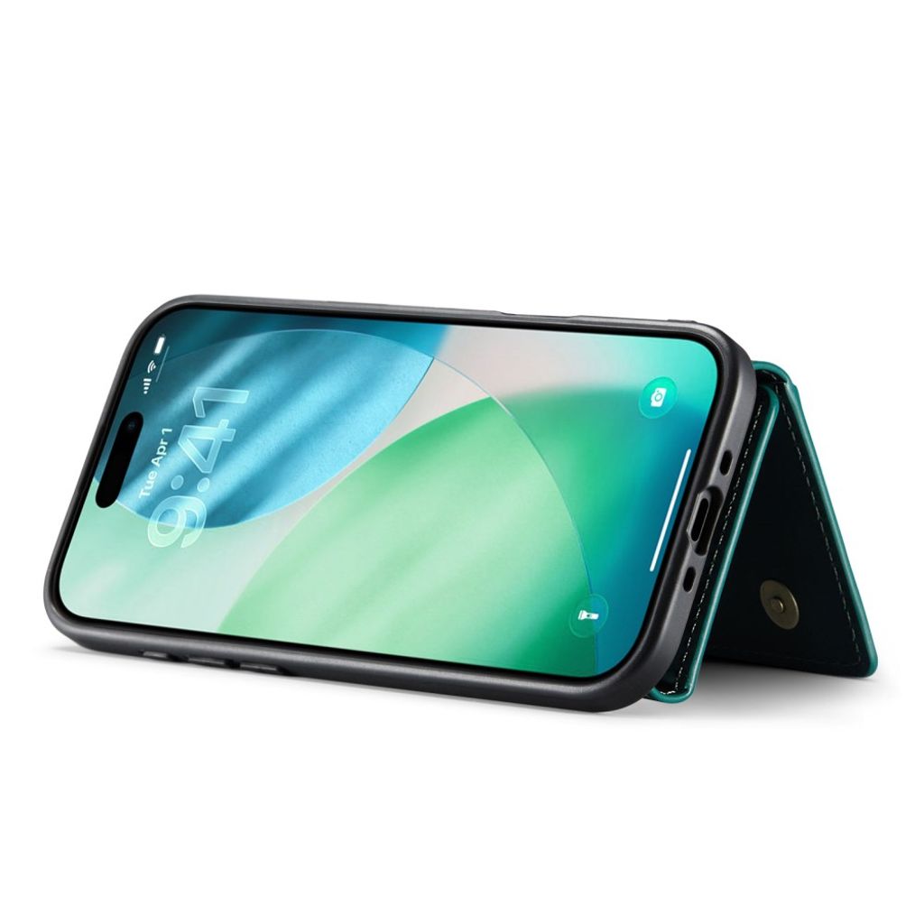 DG.MING iPhone Air Cover med Pung - Grøn
