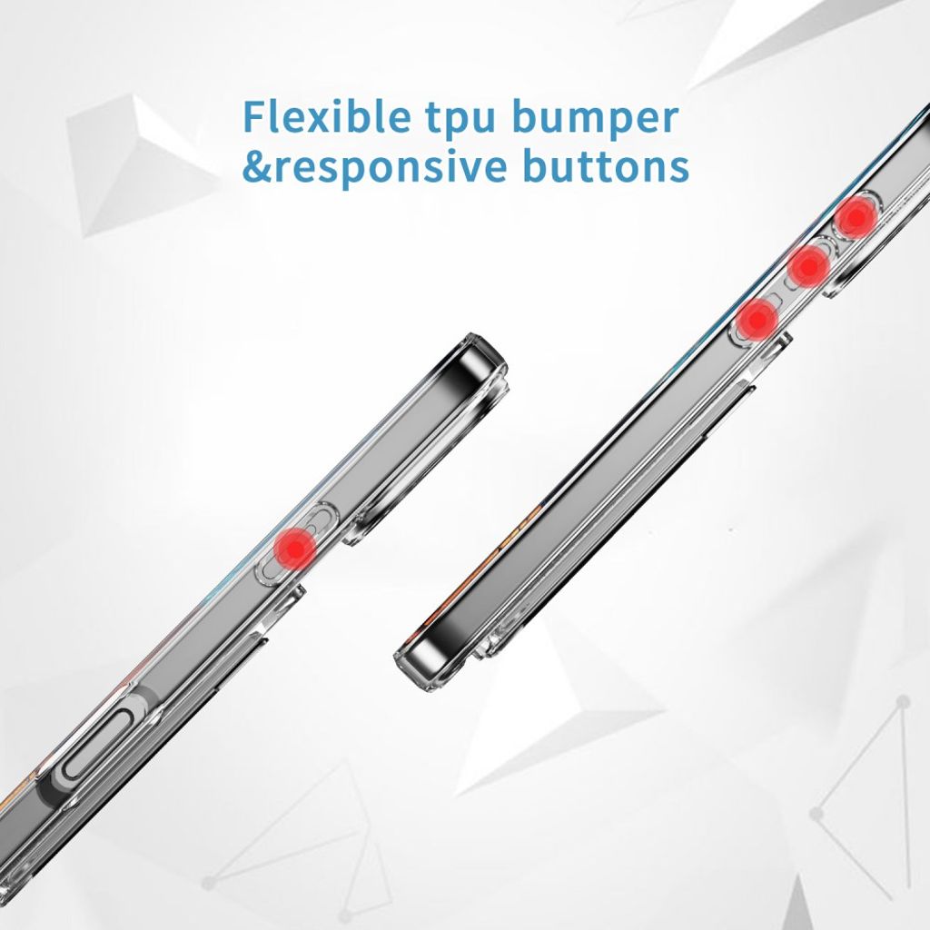 iPhone 16 Pro Max Skal med Korthållare – Transparent