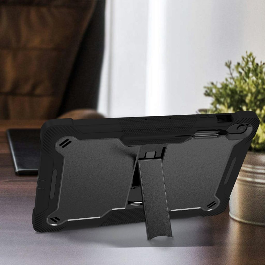 Samsung Galaxy Tab S10 FE Plus Case with Stand - Black