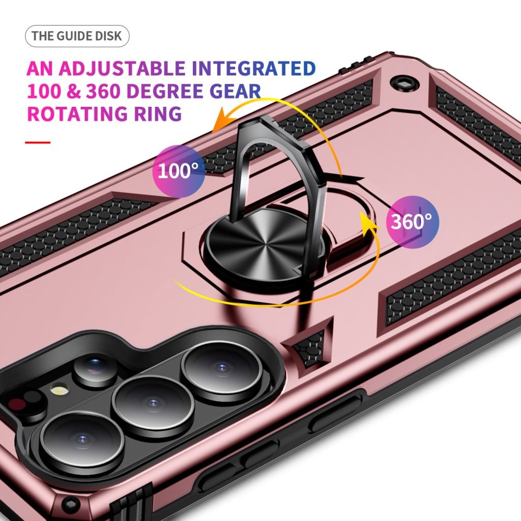Samsung Galaxy S26 Ultra Deksel Stativ - Rose Gull