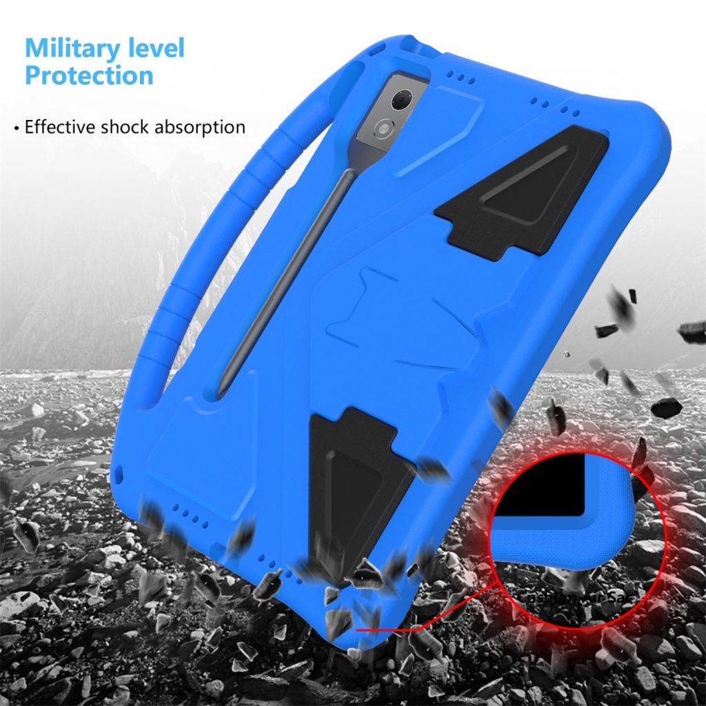 Lenovo Idea Tab Pro (TB-373FU) EVA Kuori Kädensija - sininen