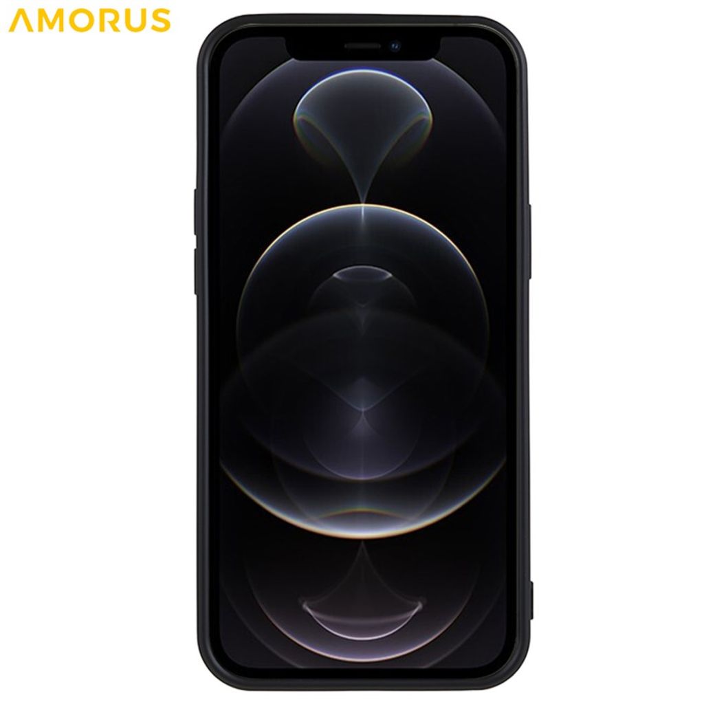 AMORUS iPhone 12 Pro Max TPU Cover - Sort