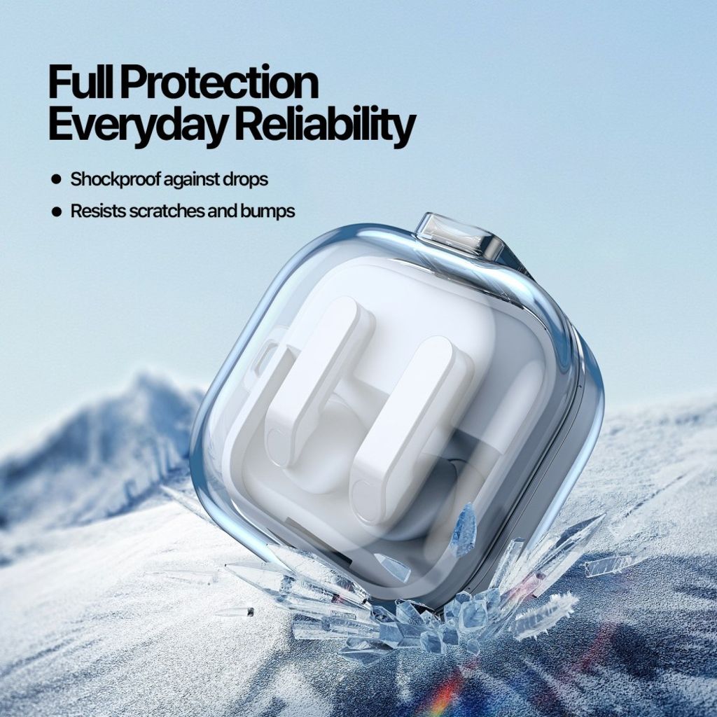 DUX DUCIS Samsung Galaxy Buds4/Buds4 Pro Kuori Karabiinilla – Musta