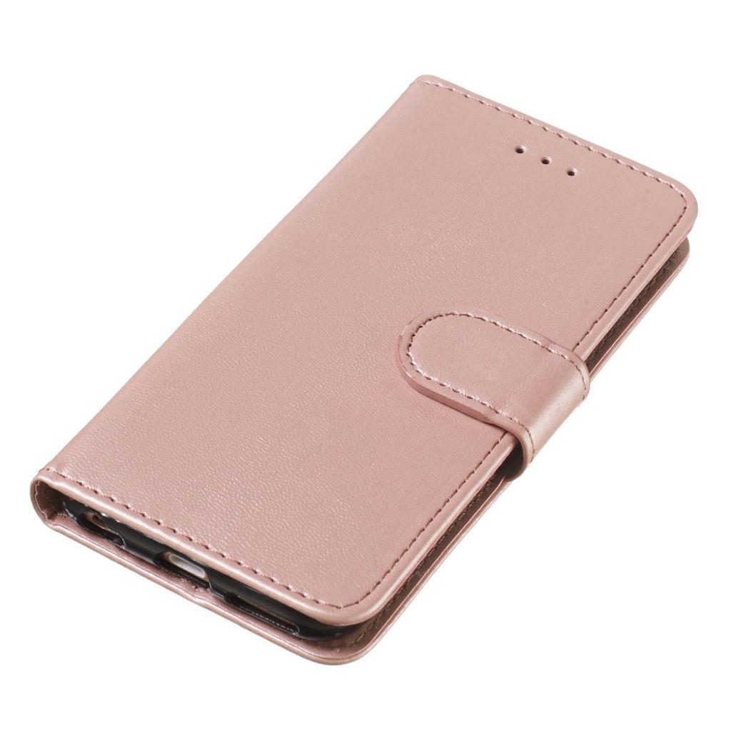 iPhone 6/6s Lommeboketui med Stativ - Rose gull