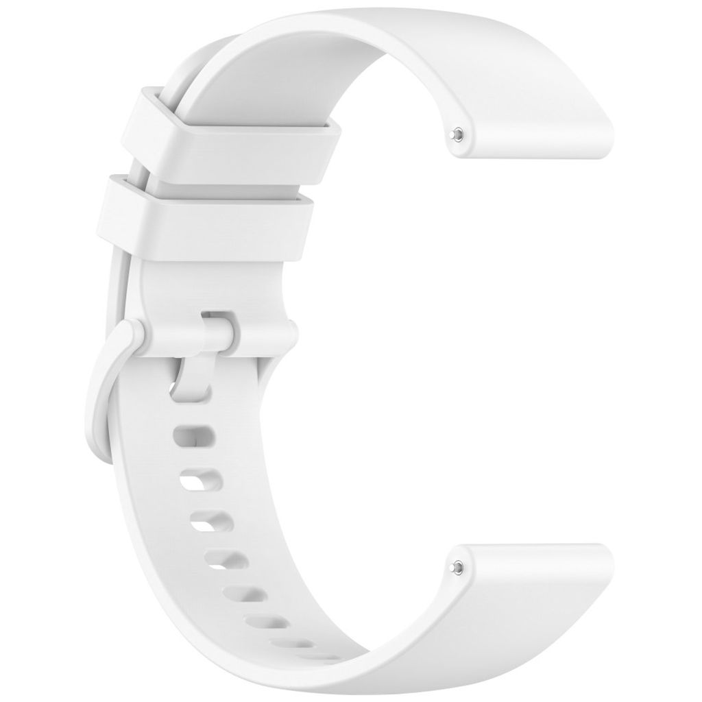 Garmin Forerunner 265 etc. klokkerem i silikon - hvit
