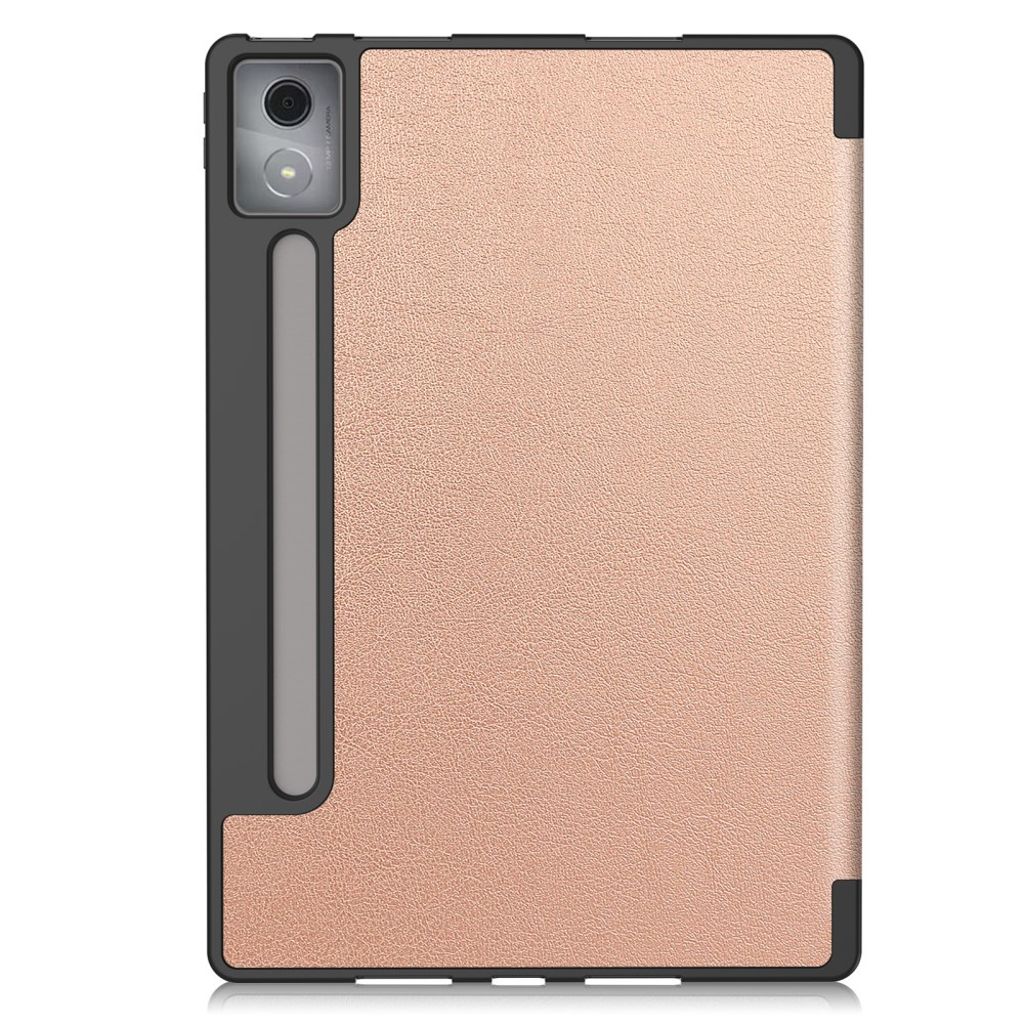 Lenovo Idea Tab Pro Etui Tri-Fold Stativ med Pennespor - Rose Gull
