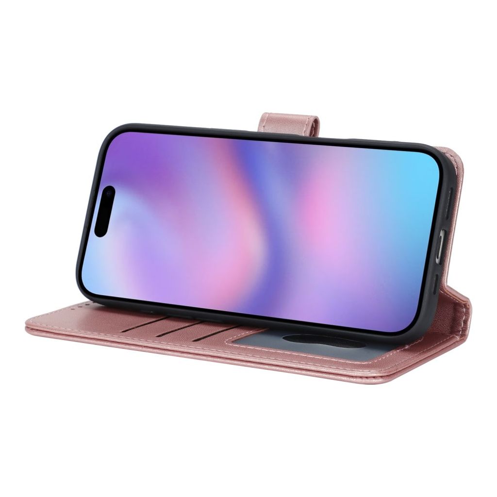 iPhone 17 Cover with Stand - Rose Gold