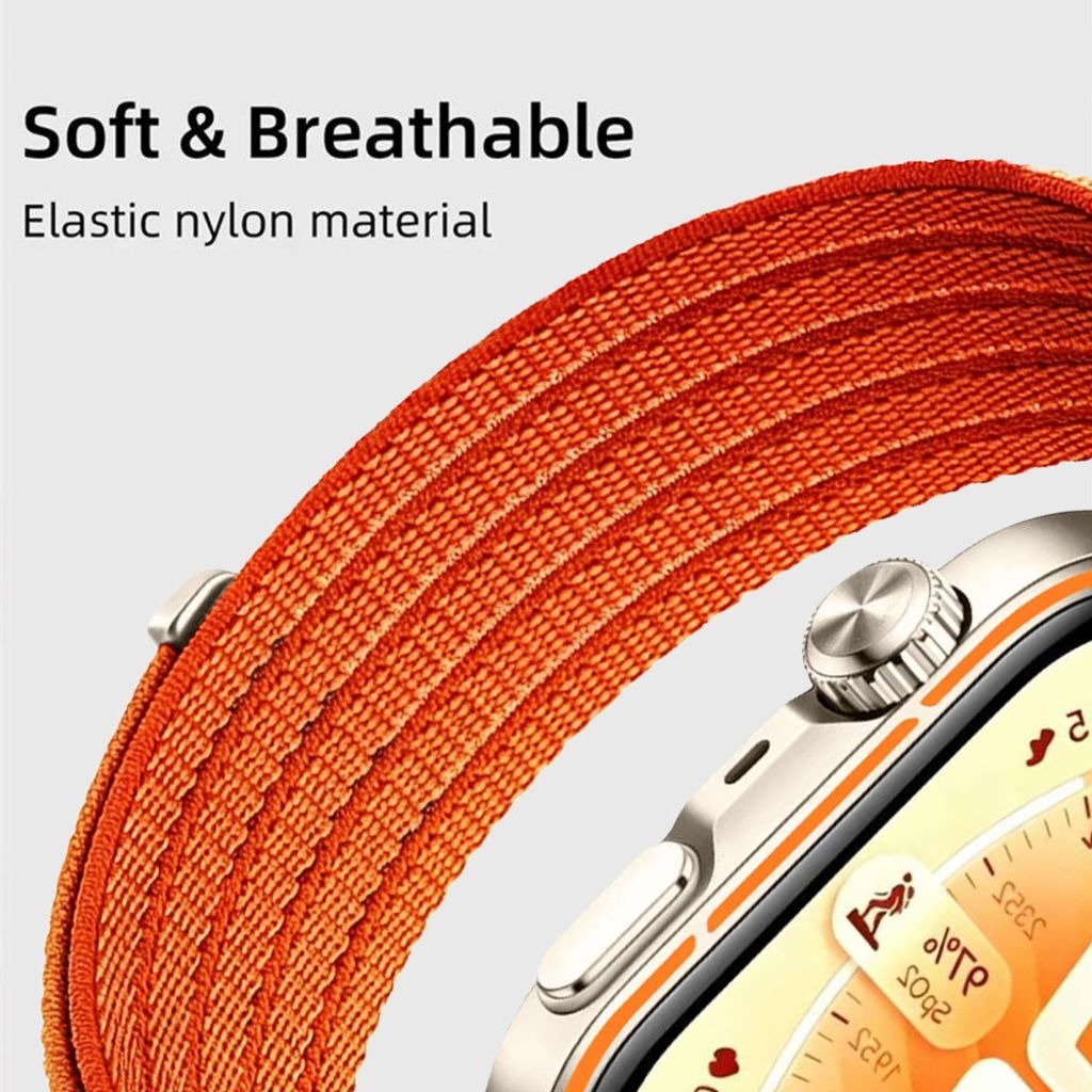 Huawei Watch Fit 5/5 Pro/4/4 Pro/3 Urrem i nylon - Lyserød