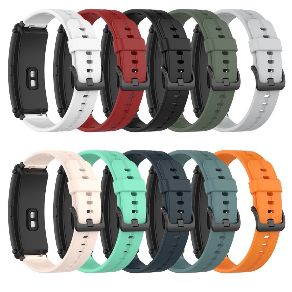 Huawei TalkBand B3/B6 Urrem Silikone – Sort