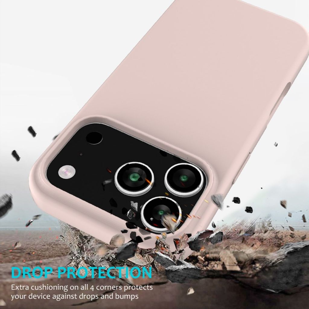 iPhone 17 Pro Max Silicone Phone Case - Pink