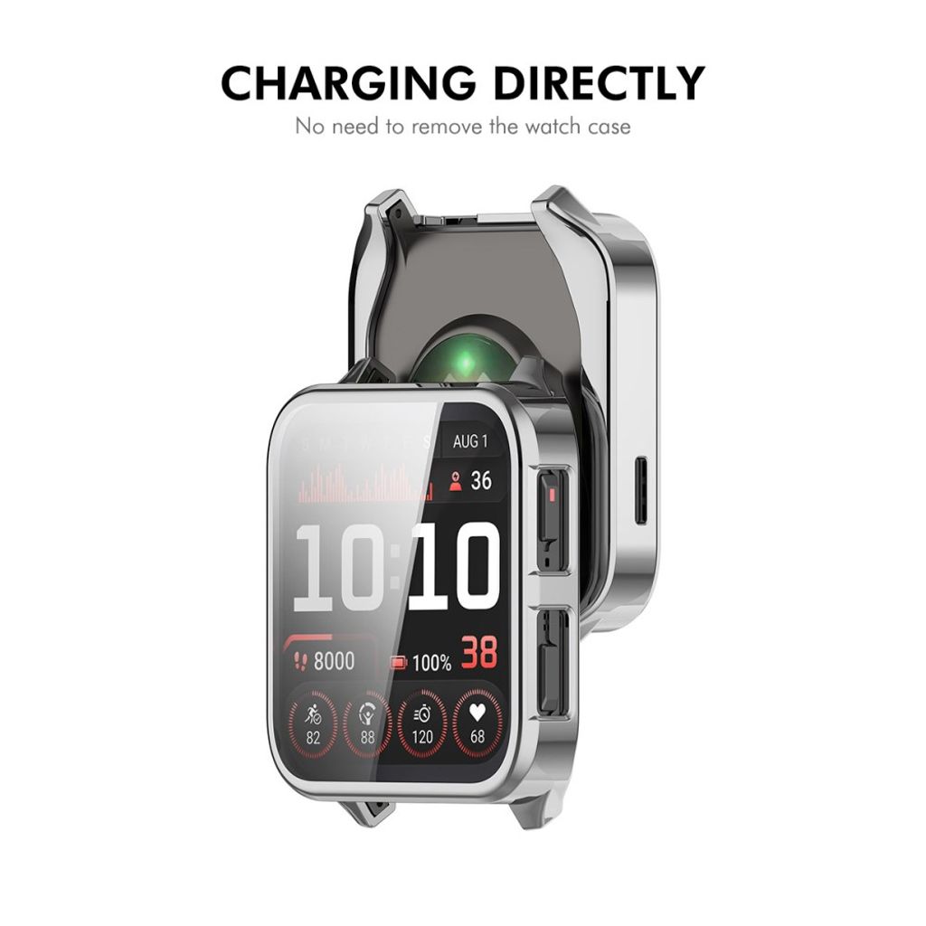 Garmin Venu X1 TPU-kotelo näytönsuojalla – läpinäkyvä