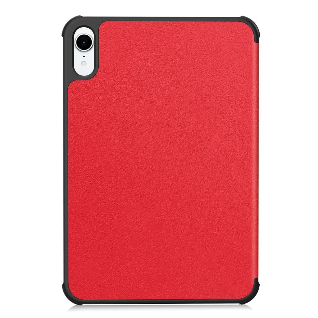 iPad Mini (2026) Tri-fold kotelo PU-nahkaa - Punainen