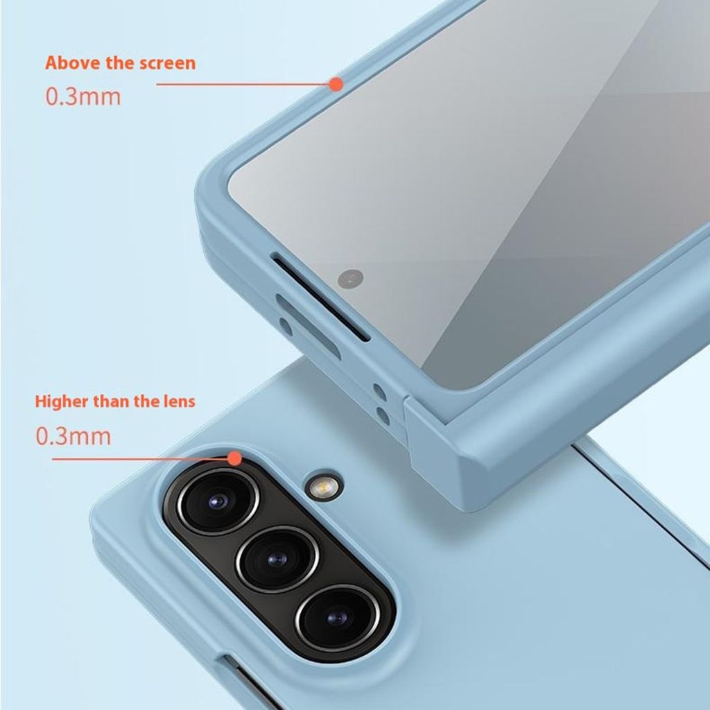 Samsung Galaxy Z Fold7 5G Skal med gångjärnsskydd - Lila