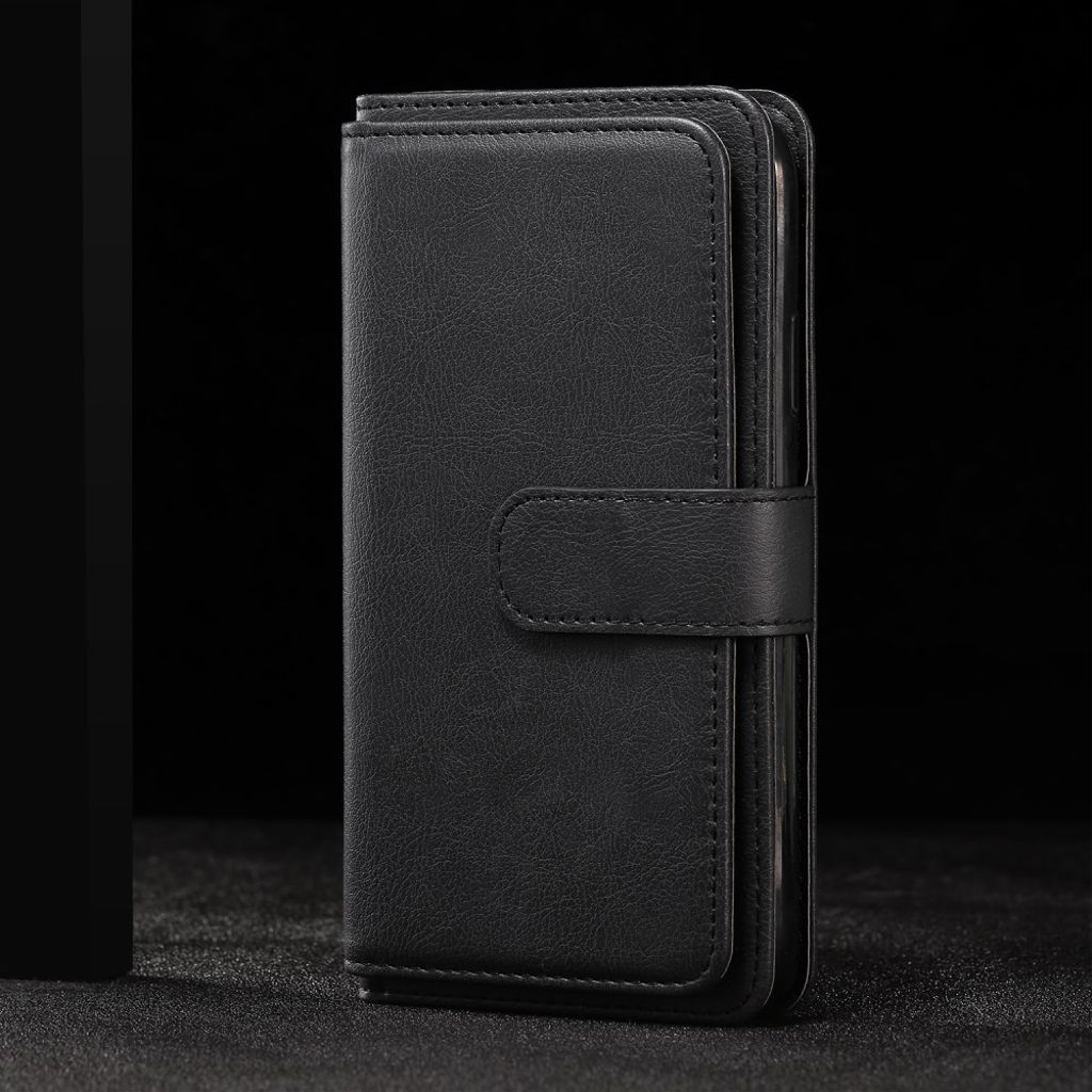 Samsung Galaxy S26 Ultra Cover with 10 Card Slots - Black