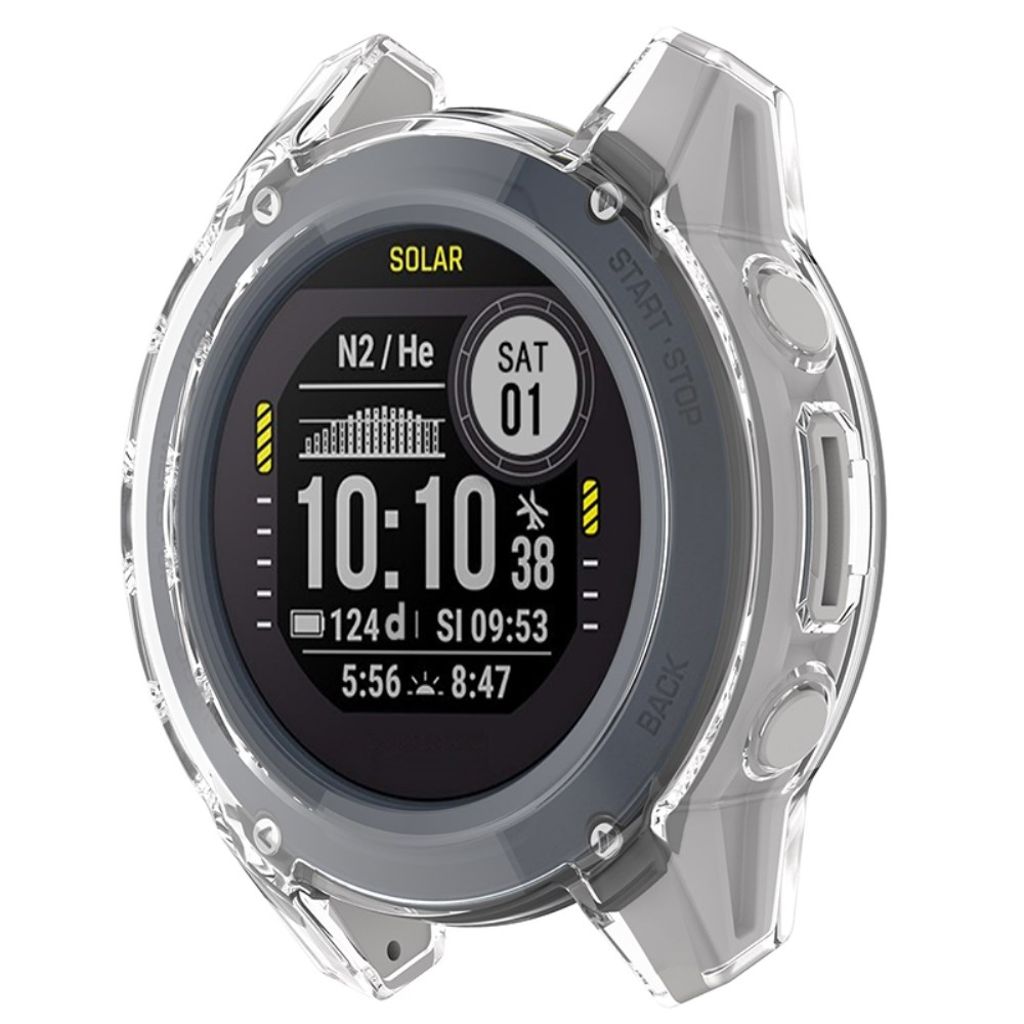 Garmin Descent G1-deksel i TPU, støtsikkert - gjennomsiktig