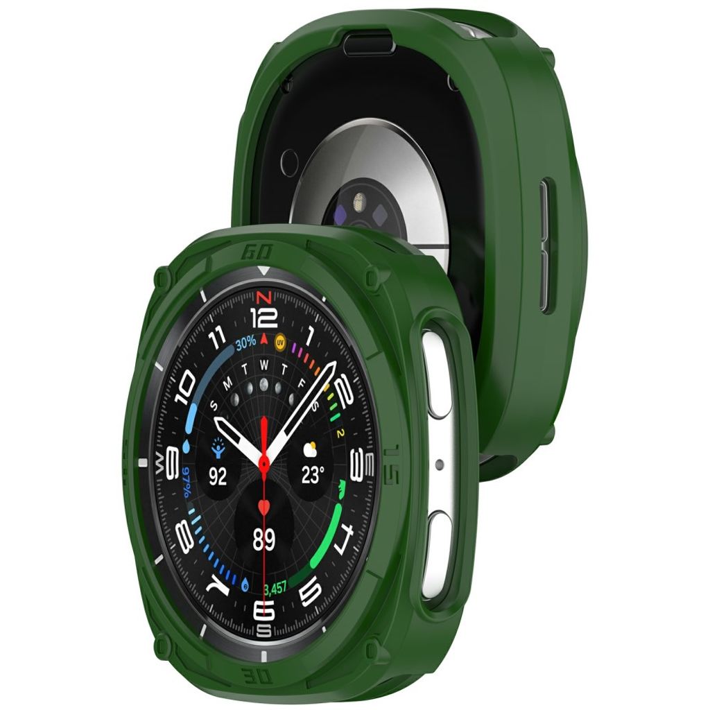 Samsung Galaxy Watch9 44mm Støtsikkert deksel - Grønn