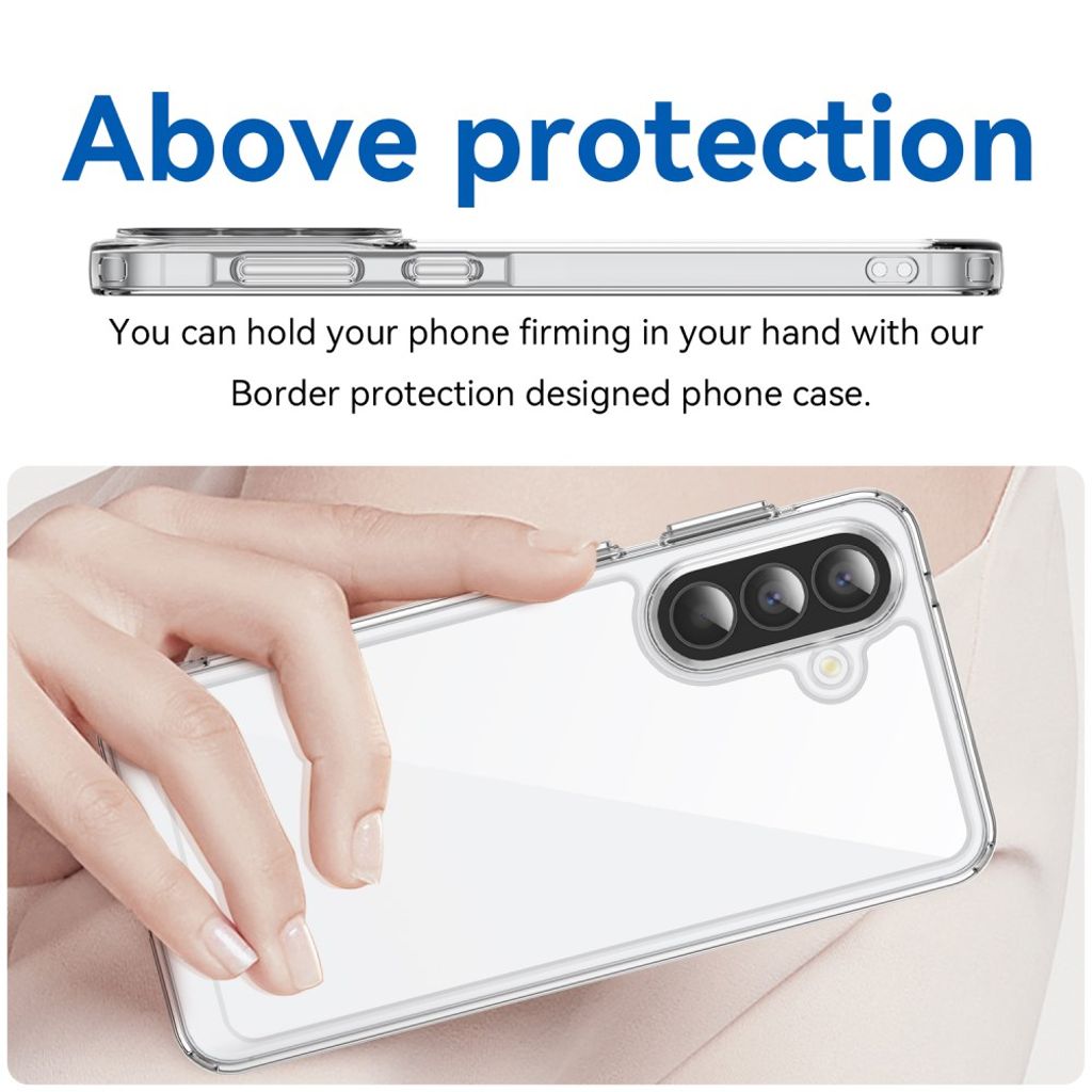 Samsung Galaxy A57 5G Skal TPU + Akryl - Transparent