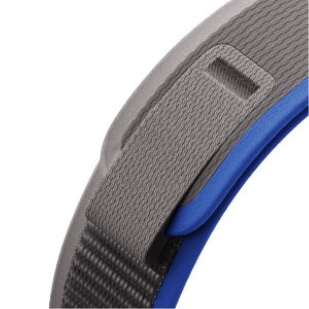 Garmin Fenix/Quatix/Instinct/Descent osv. Nylon Urrem - Grå