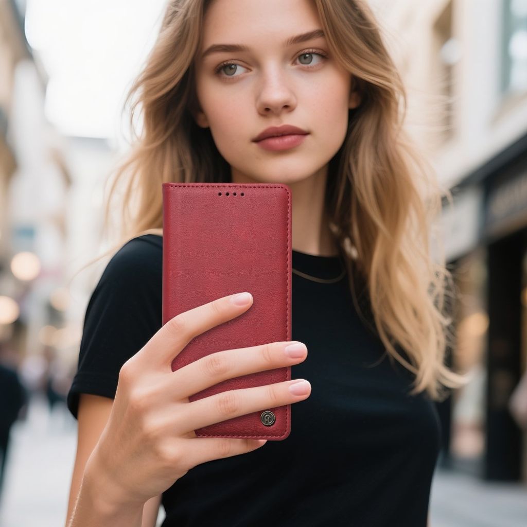 DIERFENG iPhone 18 Pro/17 Pro Lommeboketui RFID-blokkerende - Blå
