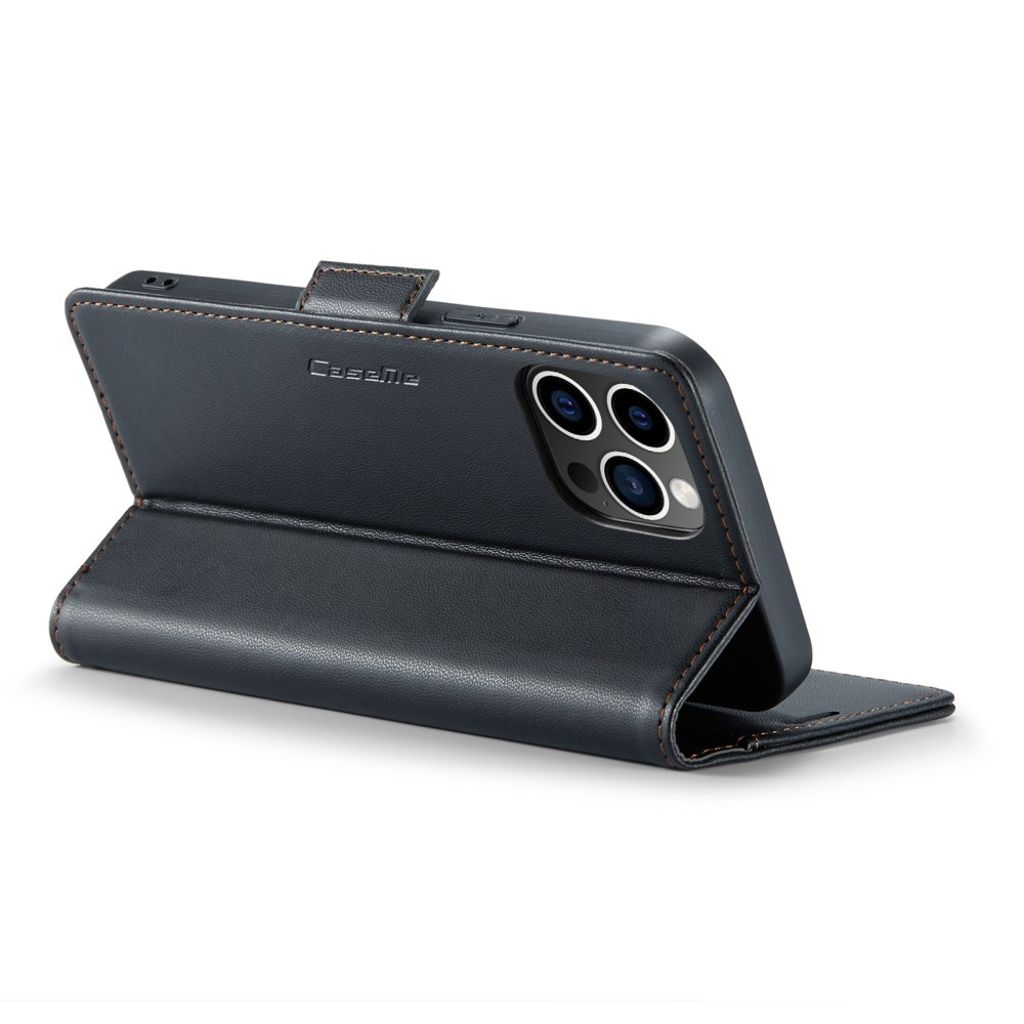 CASEME iPhone 12 Pro Max Kotelo Korttipaikka - Musta