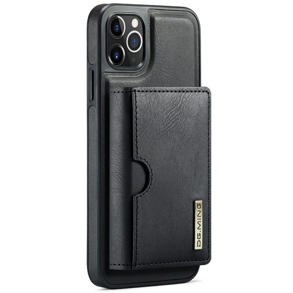 DG.MING iPhone 11 Pro Max Plånboksskal RFID-blockering – Svart