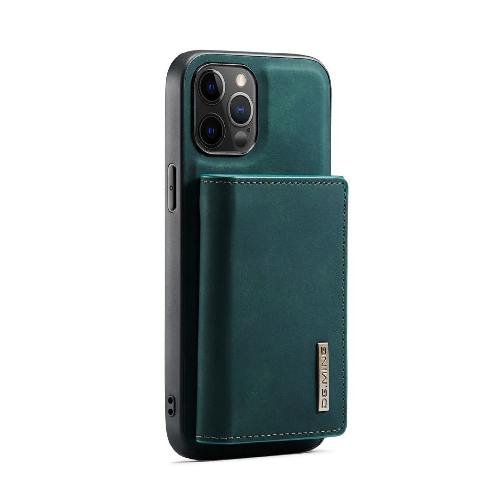DG.MING iPhone 13 mini Wallet Case with Kickstand – Green