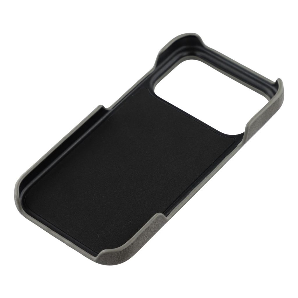 iPhone 18 Pro/17 Pro MagSafe Deksel i PU-skinn - Grå