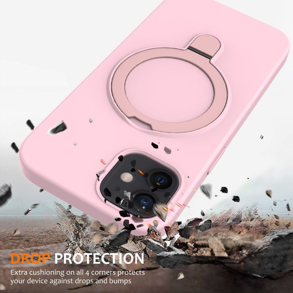 iPhone 11 MagSafe Case with Ring Stand - Pink