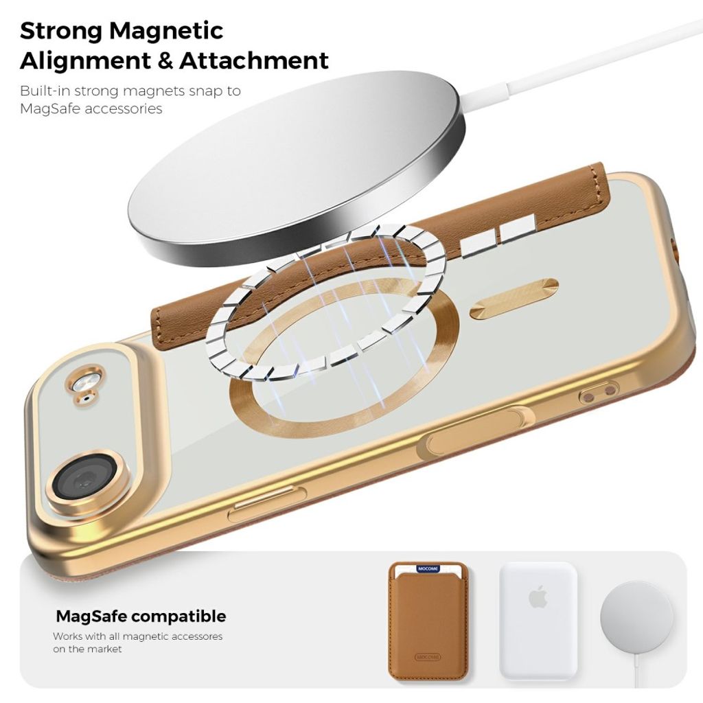 iPhone Air MagSafe-kotelo - Ruskea