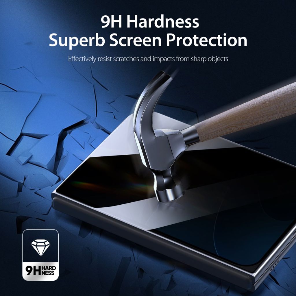 DUX DUCIS iPhone Fold Privacy Skærmbeskytter 2.5D