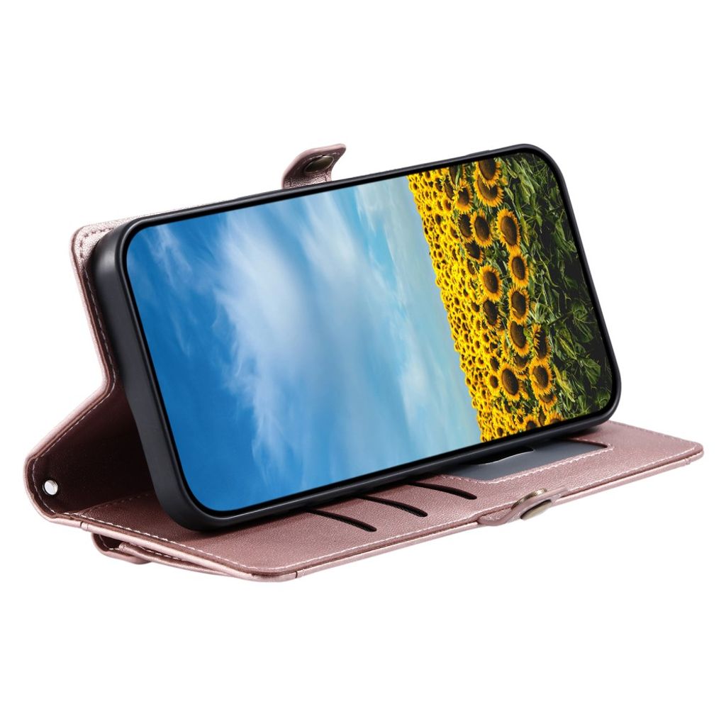 Sony Xperia 1 VII Fodral med Bärrem - Roséguld