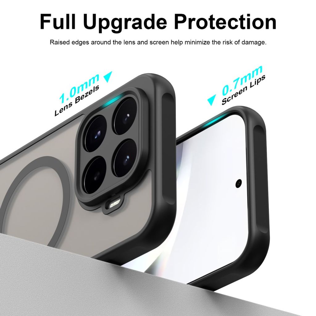 Xiaomi 17T MagSafe-yhteensopiva kuori - Musta