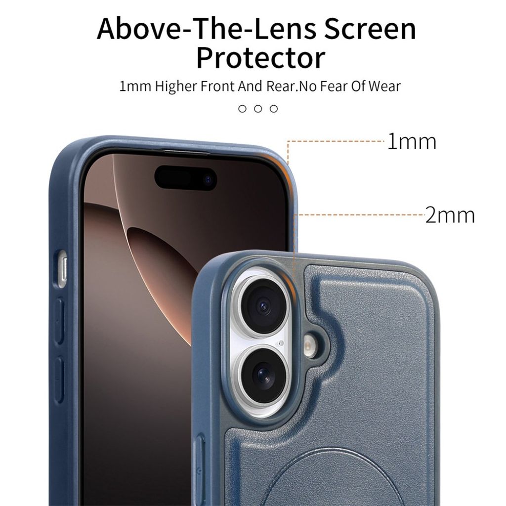 CASENEO iPhone 16 Plus Case with MagSafe - Blue