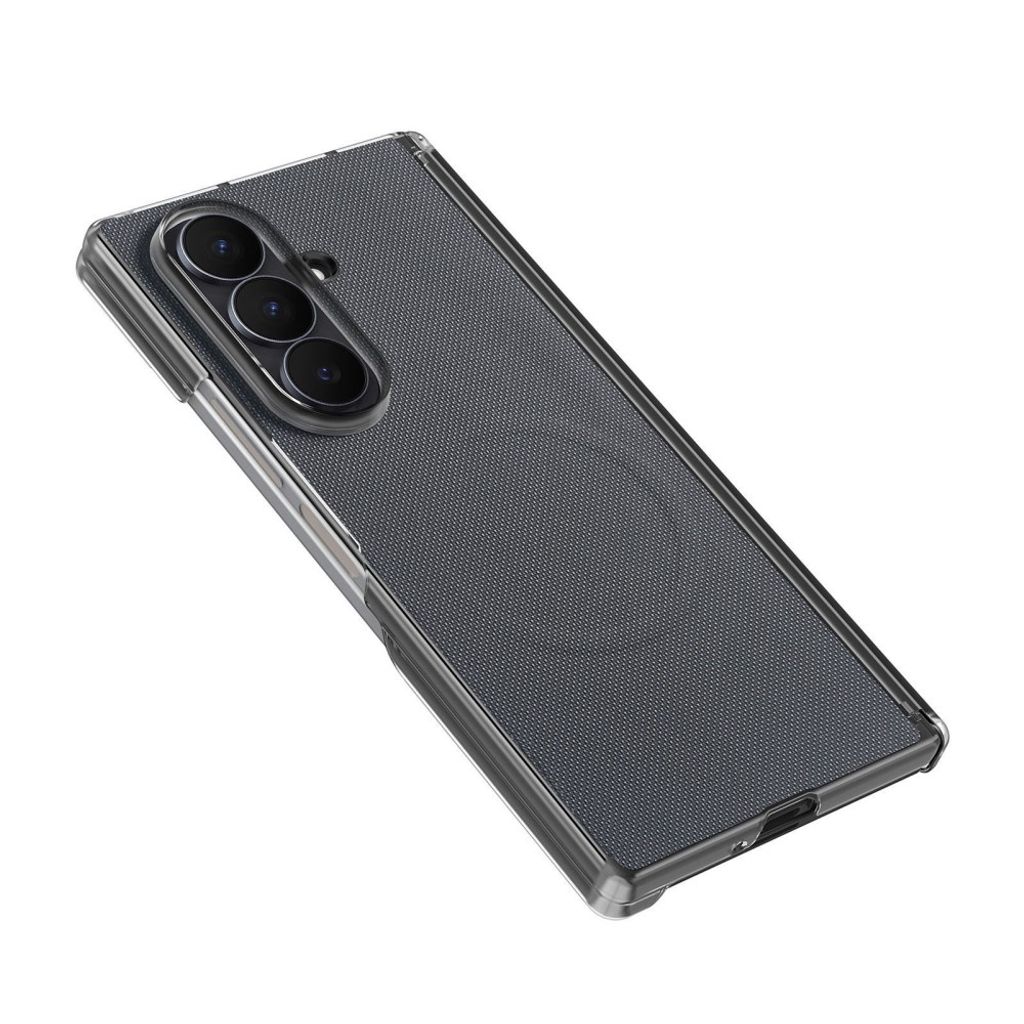 Samsung Galaxy Z Fold8 Ultra MagSafe Kuori PU-nahkaa - Harmaa