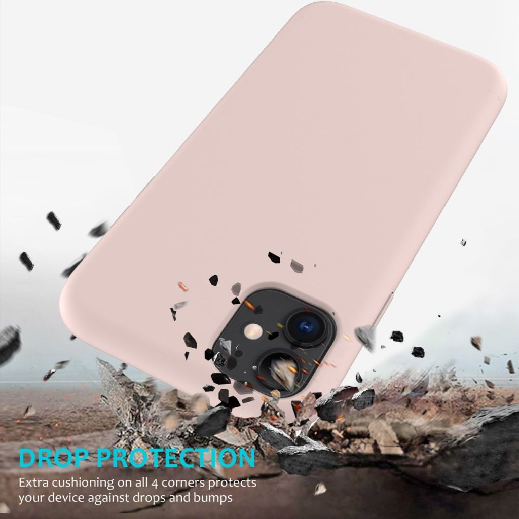 iPhone 11 Silikoni Kuori - Vaaleanpunainen