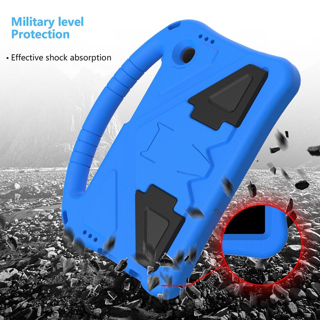 Samsung Galaxy Tab A11 / A9 deksel med håndgrep - blå