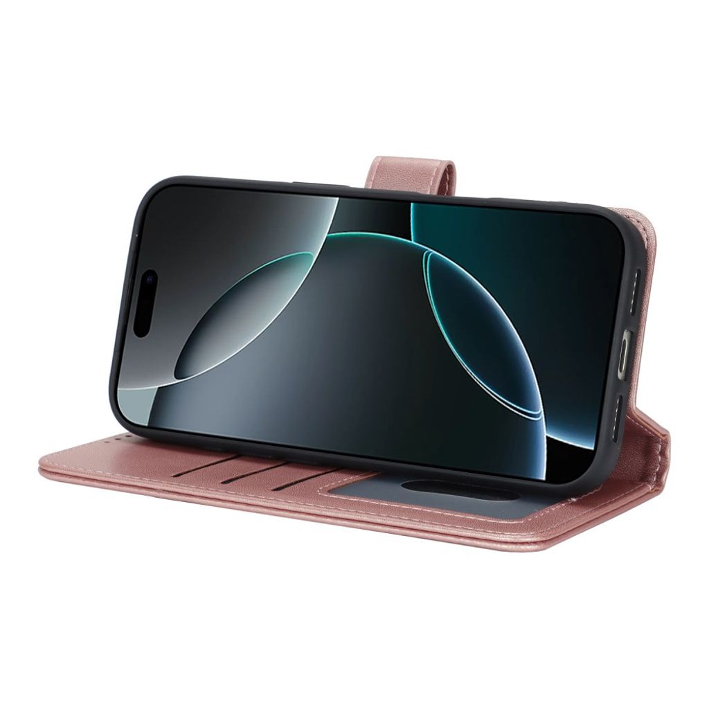 iPhone 17 Pro Cover with Stand - Rose Gold