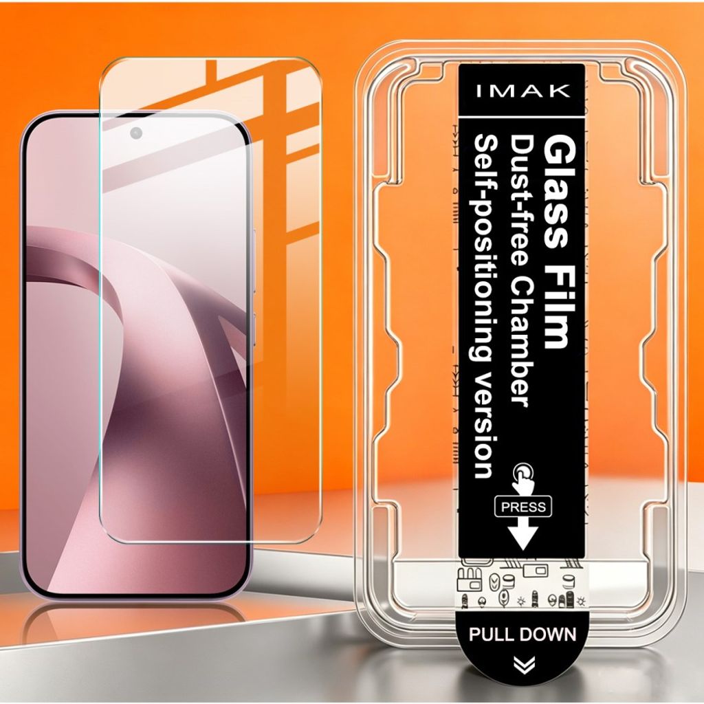 IMAK Xiaomi 17T Näytönsuoja Karkaistusta Lasista Sormenjälkitunnistuksella Avattu - Läpinäkyvä