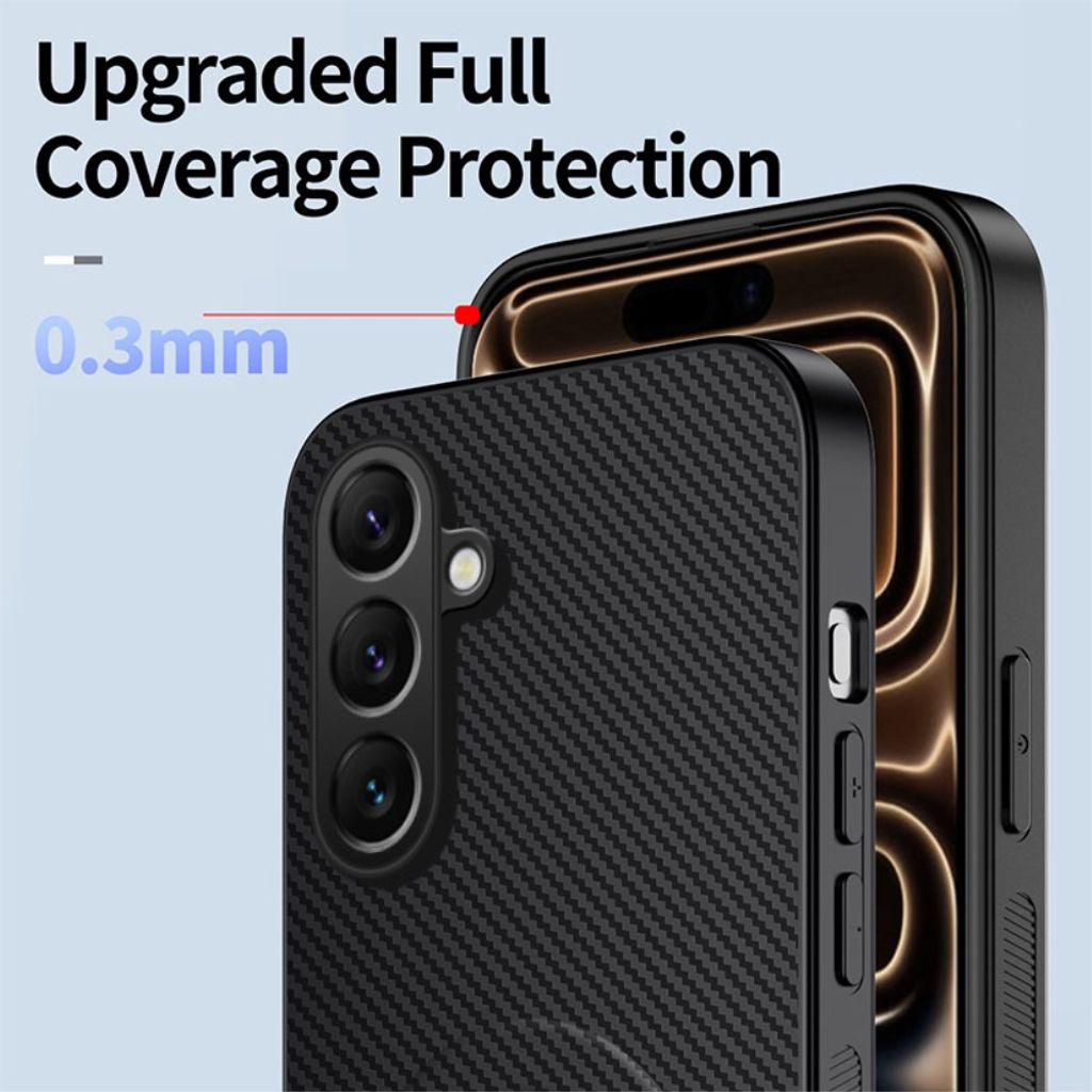 Samsung Galaxy S26 FE MagSafe-cover med stativ og 2 skærmbeskyttere – sort